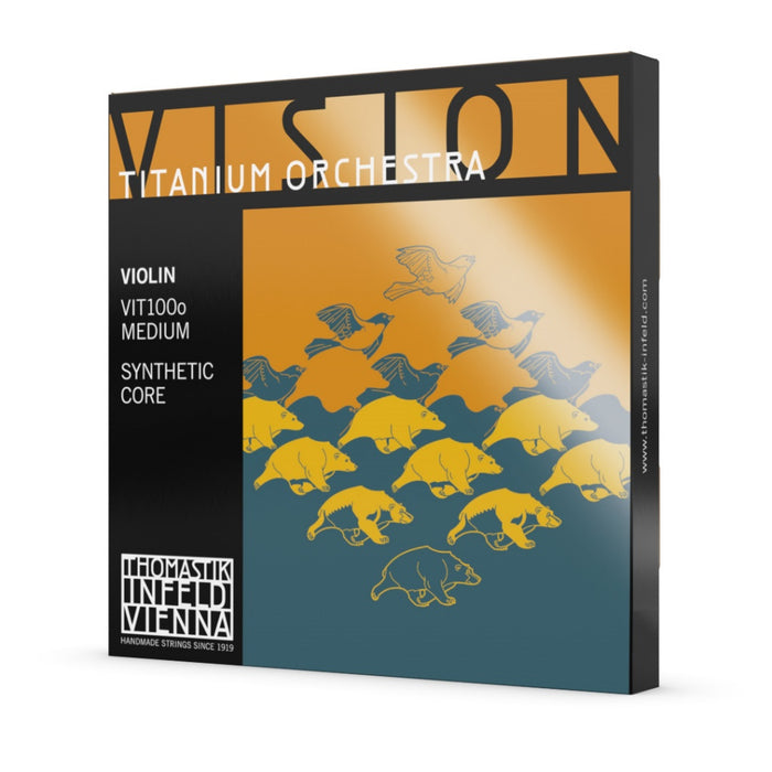 Vision Titanium Orchestra Violin String Set 维讯钛合金小提琴弦乐队套装