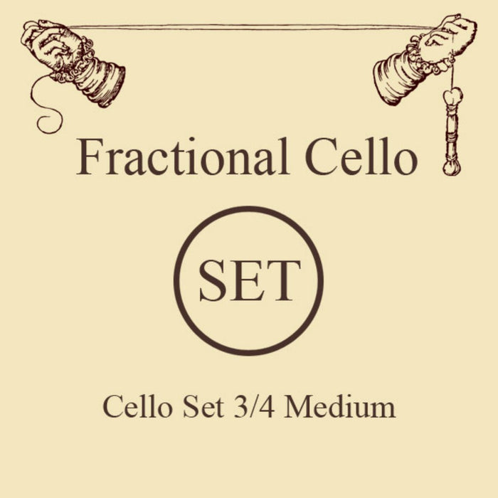 Original Cello String Set 经典大提琴弦套装