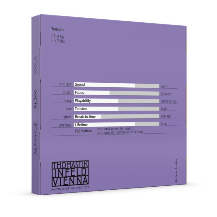 Alphayue Viola String Set 阿尔法悦中提琴弦套装