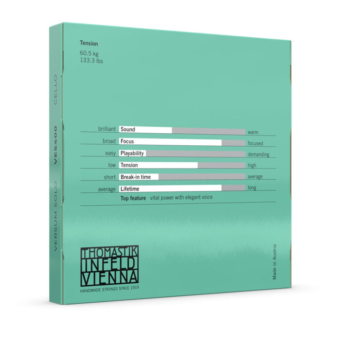 Versum Solo Cello String Set 威盛大提琴弦独奏套装