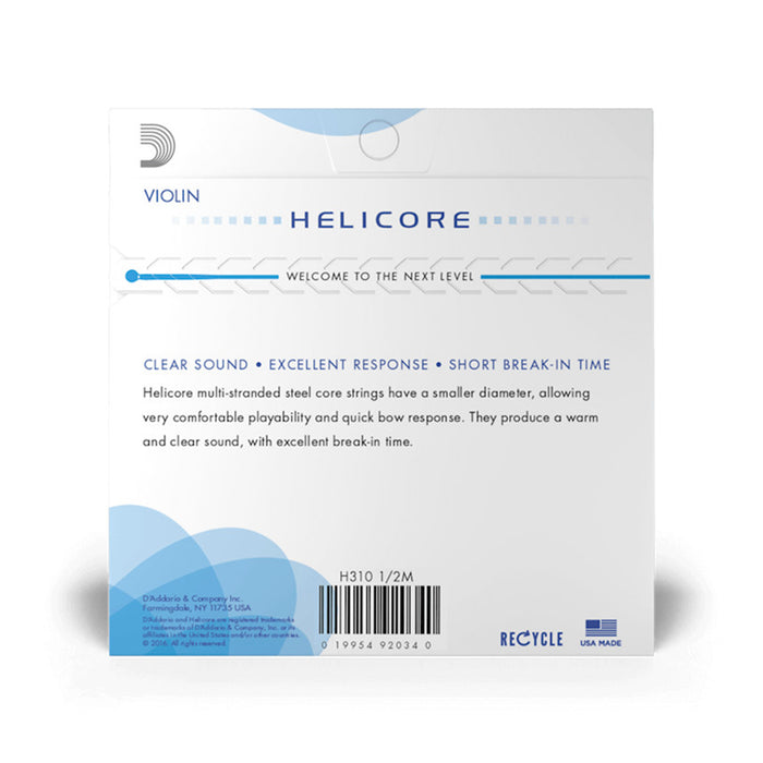 Helicore Violin String 海力克小提琴弦 H310 1/2