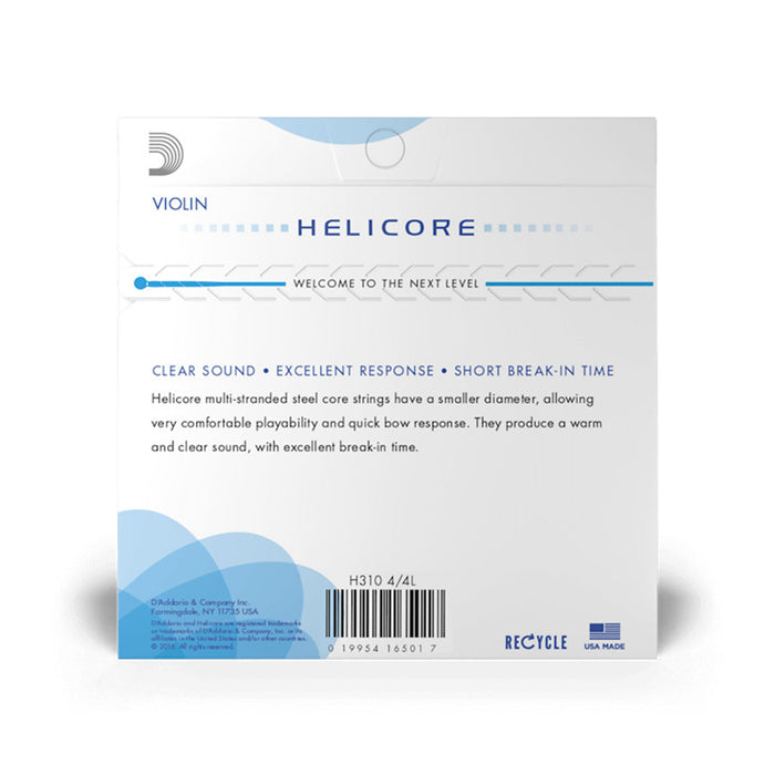 Helicore Violin String 海力克小提琴弦 H310 4/4