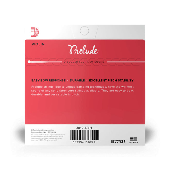 Prelude Violin String 序曲小提琴弦 J810 4/4
