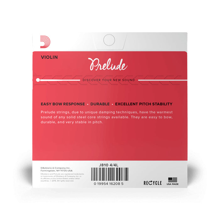 Prelude Violin String 序曲小提琴弦 J810 4/4