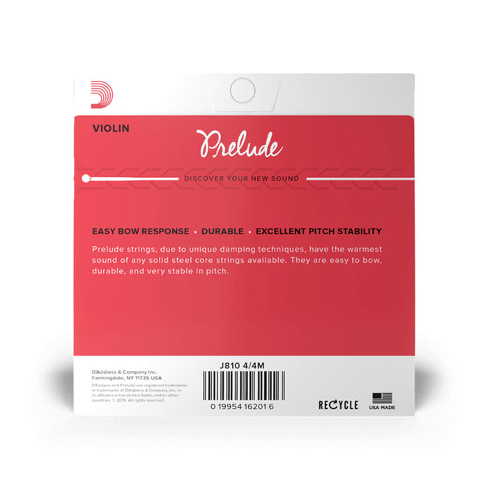 Prelude Violin String 序曲小提琴弦 J810 4/4