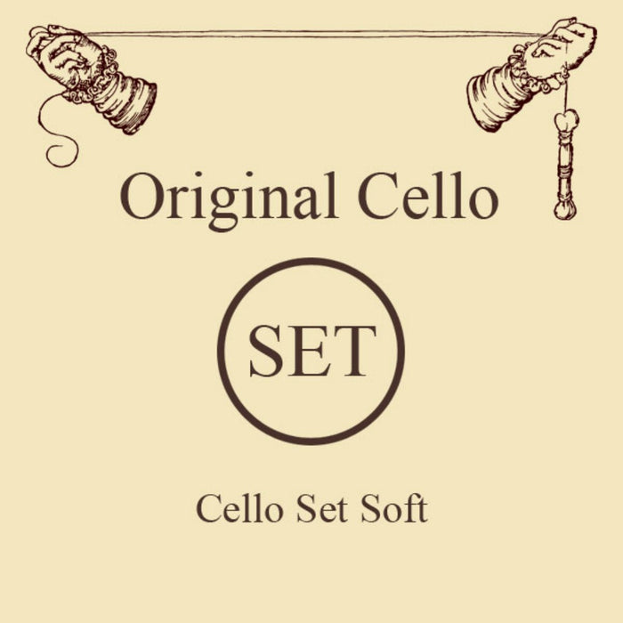 Original Cello String Set 经典大提琴弦套装