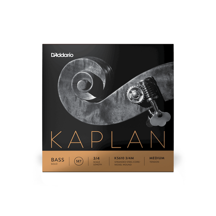 Kaplan Solo Bass String Medium 卡普兰贝斯独奏琴弦 中张力 KS610